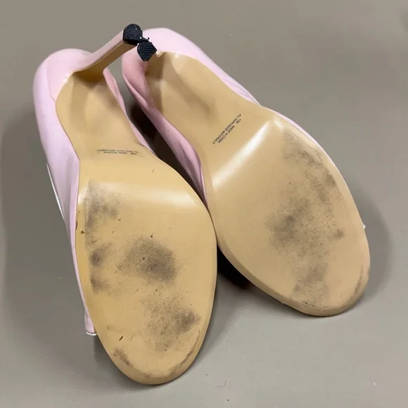 Highest Heel Collection Pink Peep-Toe Stiletto Heels - Picture 13 of 13